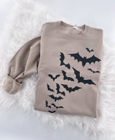 Haunted House Halloween Bats Sweatshirt or Hoodie