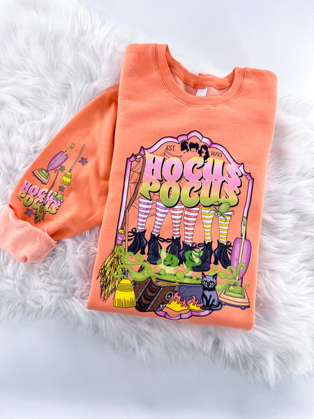 Witches Brew Hocus Halloween Witch Sweatshirt or Hoodie