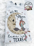 All My Hexes Live in Texas ~ Western Spooky Season Tee, Sweatshirt or Hoodie