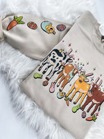 Easter Cows ~ Tshirt, Sweatshirt or Hoodie