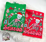 It's Eat my Feelings Season ~ Christmas Holiday Sweet Treats ~ Tshirt, Sweatshirt or Hoodie