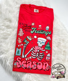 It's Eat my Feelings Season ~ Christmas Holiday Sweet Treats ~ Tshirt, Sweatshirt or Hoodie