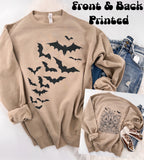 Haunted House Halloween Bats Sweatshirt or Hoodie