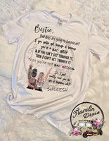 Bestie Short Sleeve Tee Shirt