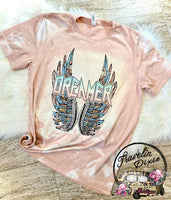 Dreamer Wings Bleached Short Sleeve Shirt