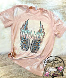 Dreamer Wings Bleached Short Sleeve Shirt