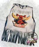 Enjoy the Journey Motorcycle FRINGE Tank