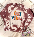 Fall Vibes Acid Bleached Tshirt, Sweatshirt or Hoodie