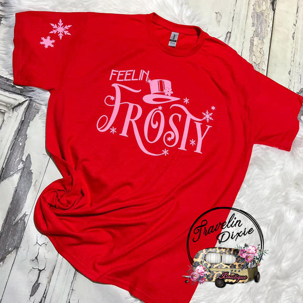 Feelin Frosty Everyday Dixie Tshirt