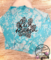 Fur MAMA Galaxy Bleached Crewneck Sweatshirt