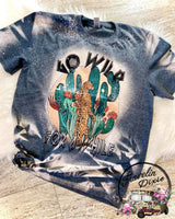 Go Wild Bleached Short Sleeve Shirt