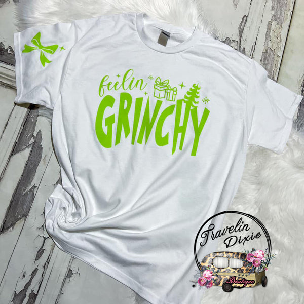 Feelin Grinchy Everyday Dixie Tshirt