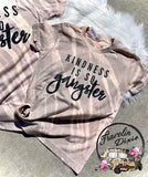 KIDS Kindness is Gangster Bleached Short Sleeve