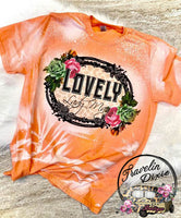 Lovely Lady May Bleached Short Sleeve Shirt