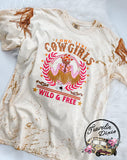 Long Live Cowgirls ~ Fringe Comfort Colors Tee or Sweatshirt