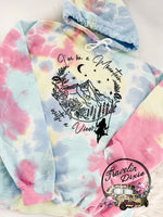 I'm on a Mountain with a View ~ Tie Dye Tee or Hoodie