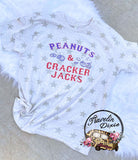 Peanut's & Cracker Jack's Retro Star Tee