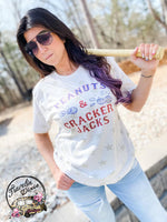 Peanut's & Cracker Jack's Retro Star Tee