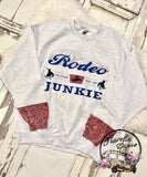 Rodeo Junkie Crewneck Sweatshirt & Hoodie