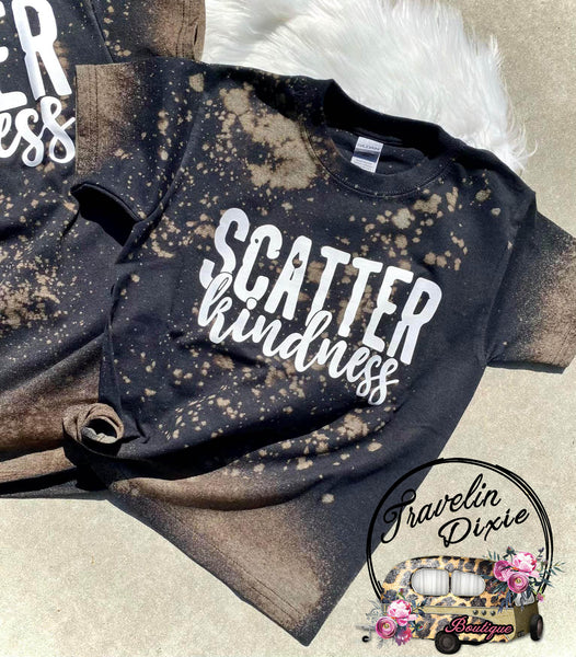 KIDS Scatter Kindness Bleached Short Sleeve