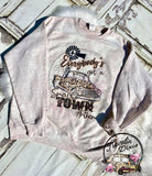 Small Town Anthem Bleached Crewneck Sweatshirt