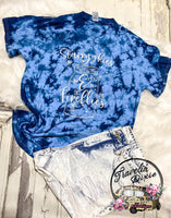 Starry Skies and Fireflies Galaxy Tie Dye Tee