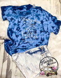 Starry Skies and Fireflies Galaxy Tie Dye Tee