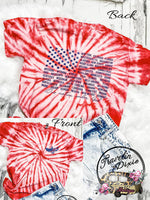 One Nation Under God Tie Dye Tee