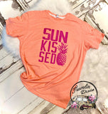 Sun Kissed Pineapple Confetti Short Sleeve Shirt