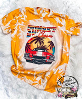 Sunset Chaser Bleached Short Sleeve Shirt