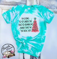 I'm The Real Gift Christmas Bleach Short Sleeve Shirt