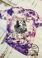 Twist the Bones Acid Bleached Tshirt